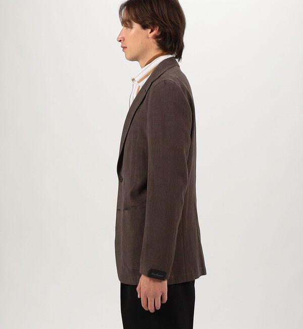 TOMORROWLAND BUYING WEAR「ERRICO FORMICOLA リネンコットン シングルブレステッド2Bジャケット」|テーラードジャケット|