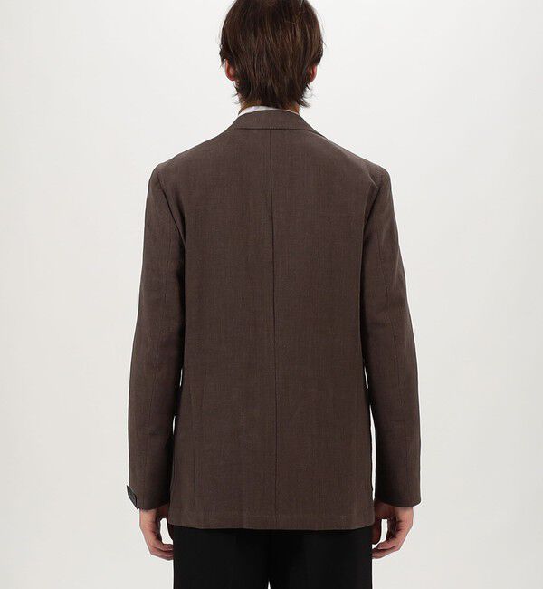 TOMORROWLAND BUYING WEAR「ERRICO FORMICOLA リネンコットン シングルブレステッド2Bジャケット」|テーラードジャケット|
