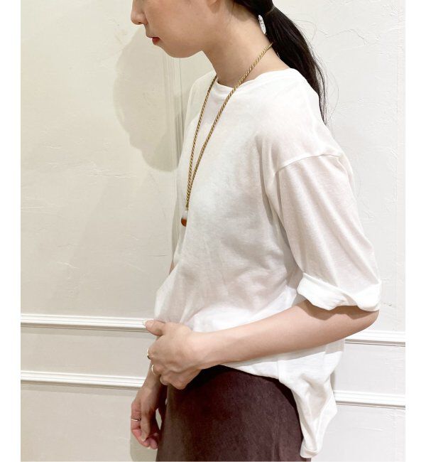 EMILYWEEK「セカンドスキン ハーフスリーブプルオーバー」|Tシャツ・カットソー|