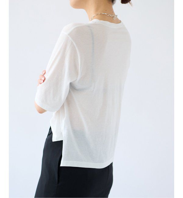 EMILYWEEK「セカンドスキン ハーフスリーブプルオーバー」|Tシャツ・カットソー|