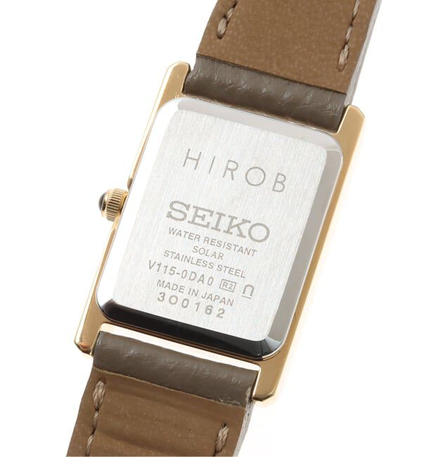 HIROB「Web限定 SEIKO Exclusive SZRW002 Greige 別注」|腕時計|