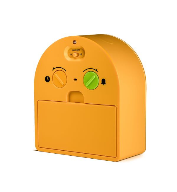 HIROB「BRAUN ALARM CLOCK YELLOW BC22Y」|クロック・置時計|