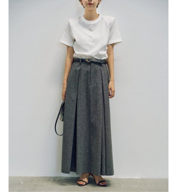 Plage「《追加》R'IAM TWEEDボンディング スカート」|スカート|