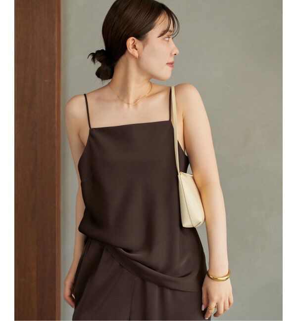 Plage「dull satin キャミソール」|キャミソール|