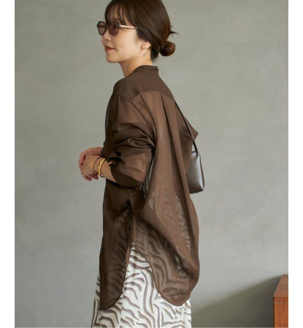 Plage「organdy sheer シャツ」|シャツ・ブラウス|