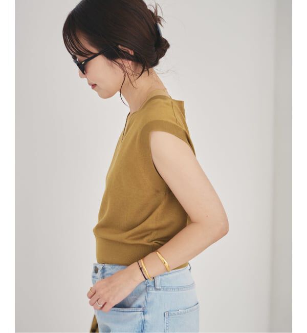 Plage「Compact Knit ベスト」|ベスト・ジレ|