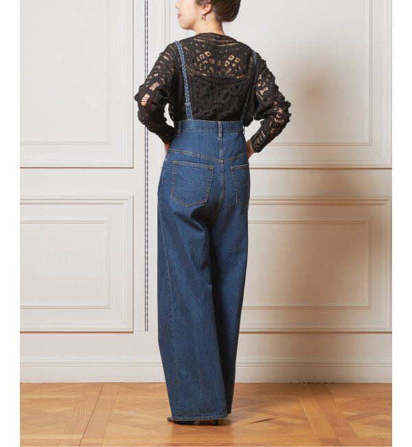 IENA LA BOUCLE「《追加》IENA LA BOUCLE ハイエストウエストデニムパンツ2」|デニム|