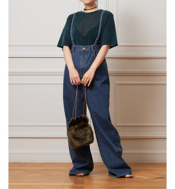 IENA LA BOUCLE「《追加》IENA LA BOUCLE ハイエストウエストデニムパンツ2」|デニム|