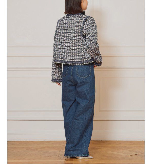 IENA LA BOUCLE「《追加》IENA LA BOUCLE ハイエストウエストデニムパンツ2」|デニム|