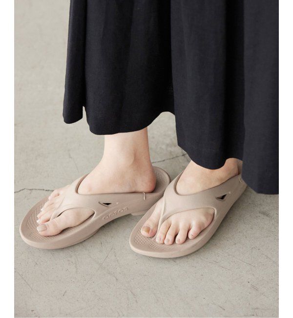 SLOBE IENA「《追加》OOFOS/ウーフォス Ooriginal リカバリーサンダル」|サンダル|