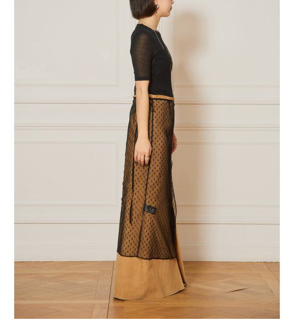 IENA LA BOUCLE「《追加》IENA LA BOUCLE 水撚りガスフライス半袖プルオーバー」|Tシャツ・カットソー|