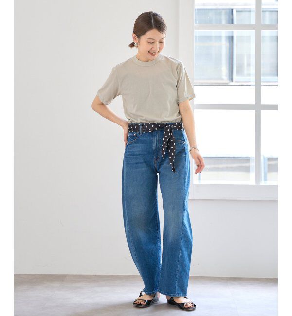 IENA「ATON/エイトン 別注 FRESCA SINGLE JERSEY Tシャツ」|Tシャツ・カットソー|