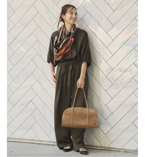 VERMEIL par iena「《追加》サテンオールインワン」|オールインワン|