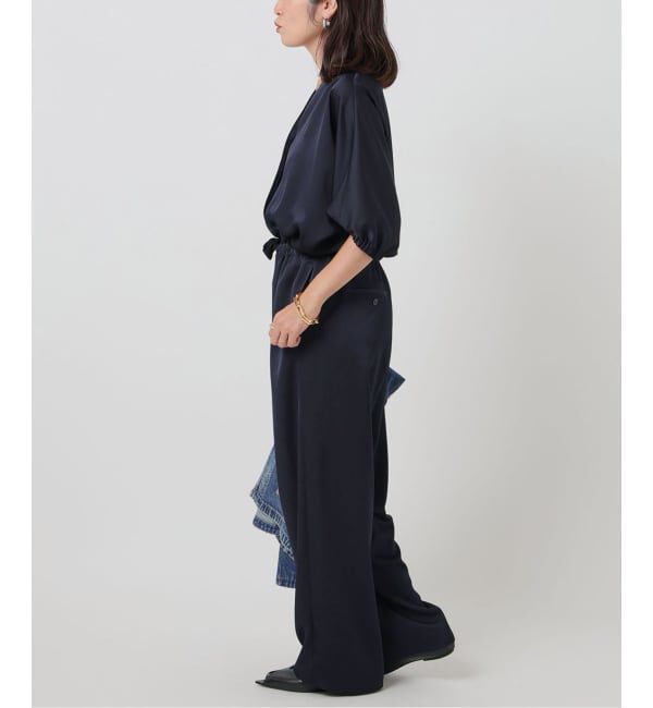 VERMEIL par iena「《追加》サテンオールインワン」|オールインワン|