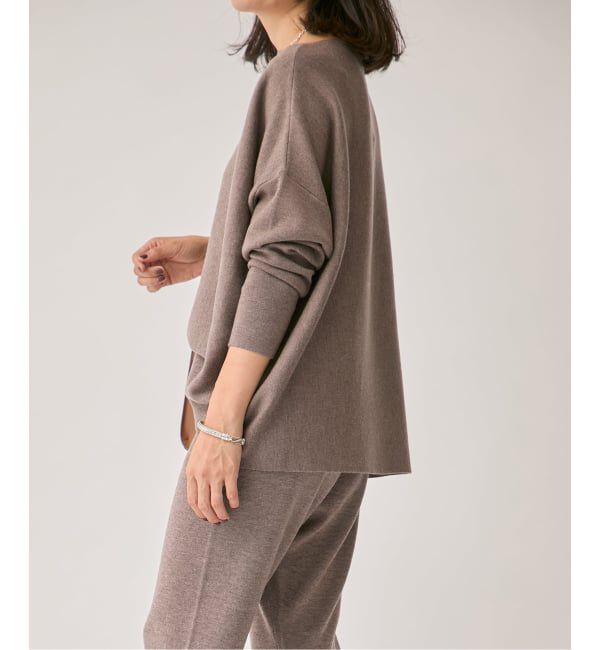 VERMEIL par iena「《追加》ボートネックプルオーバー」|ニット・セーター|