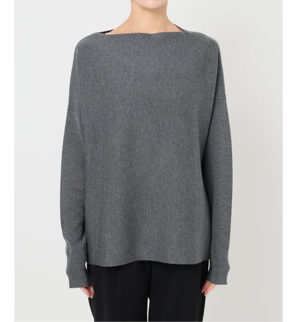 VERMEIL par iena「《追加》ボートネックプルオーバー」|ニット・セーター|