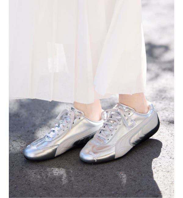 SLOBE IENA「PUMA/プーマ SPEED SILVER WNS 406881」|スニーカー|シルバー