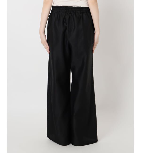 IENA LA BOUCLE「《洗濯機洗い可》IENA LA BOUCLE コットンサテンイージーパンツ」|その他|