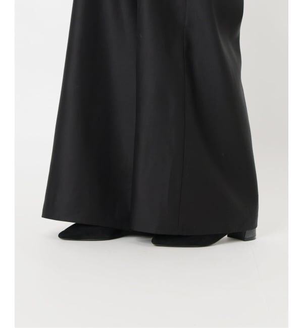 IENA LA BOUCLE「《洗濯機洗い可》IENA LA BOUCLE コットンサテンイージーパンツ」|その他|