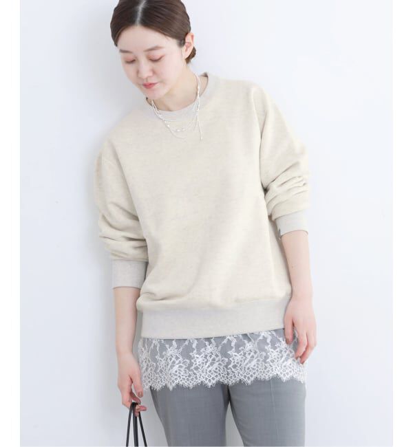 IENA「《追加2》LOOPWHEELER for IENA 別注 C/N SWEAT スウェット」|スウェット・ジャージ|