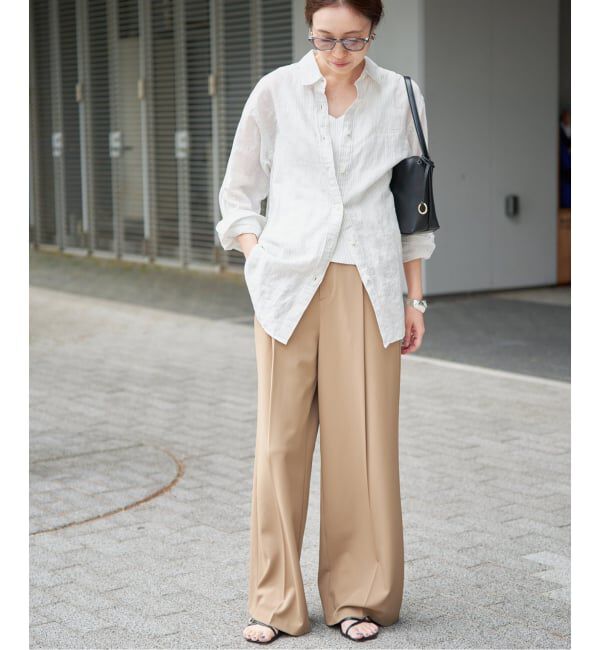 SLOBE IENA「SLOBE スクエアハンドルバッグ」|ハンドバッグ|