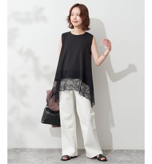 SLOBE IENA「SLOBE スクエアハンドルバッグ」|ハンドバッグ|