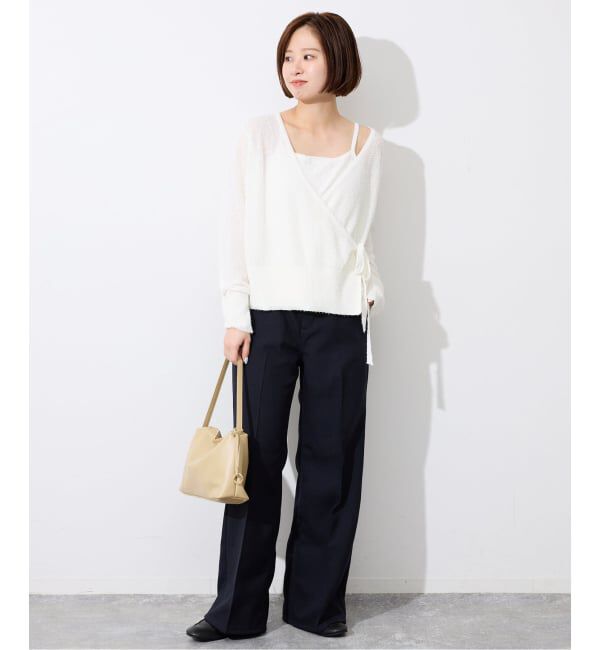 SLOBE IENA「SLOBE スクエアハンドルバッグ」|ハンドバッグ|