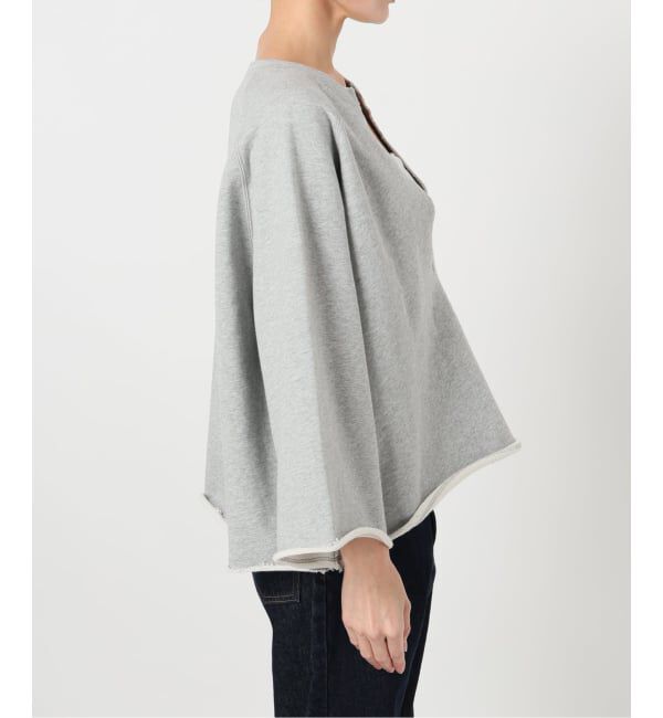 SLOBE IENA「《追加》裏毛スキッパープルオーバー」|スウェット・ジャージ|