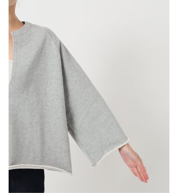 SLOBE IENA「《追加》裏毛スキッパープルオーバー」|スウェット・ジャージ|