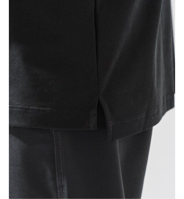 EDIFICE「nomiamo (ノミアモ) 別注 スヴィンコットン モックネック ワイドTシャツ」|Tシャツ・カットソー|