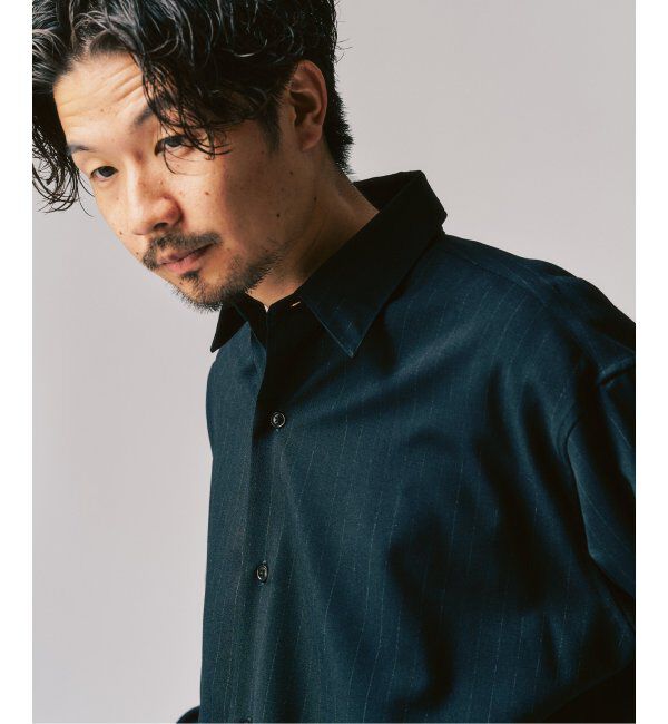 417 EDIFICE「LE JAPON Akita レギュラーウールシャツ」|シャツ・ブラウス|