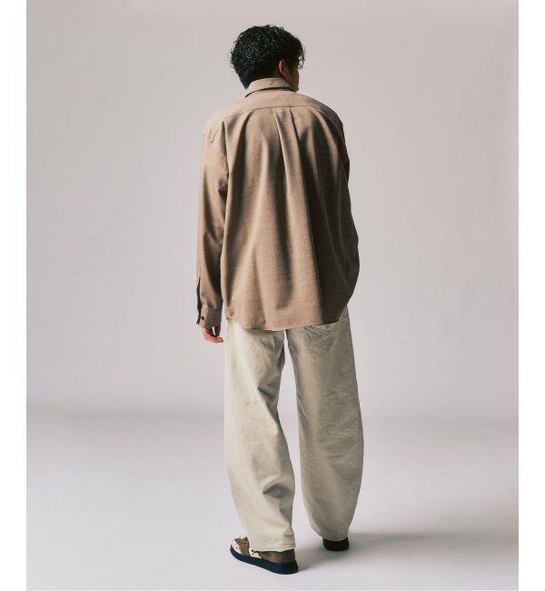 417 EDIFICE「LE JAPON Akita レギュラーウールシャツ」|シャツ・ブラウス|