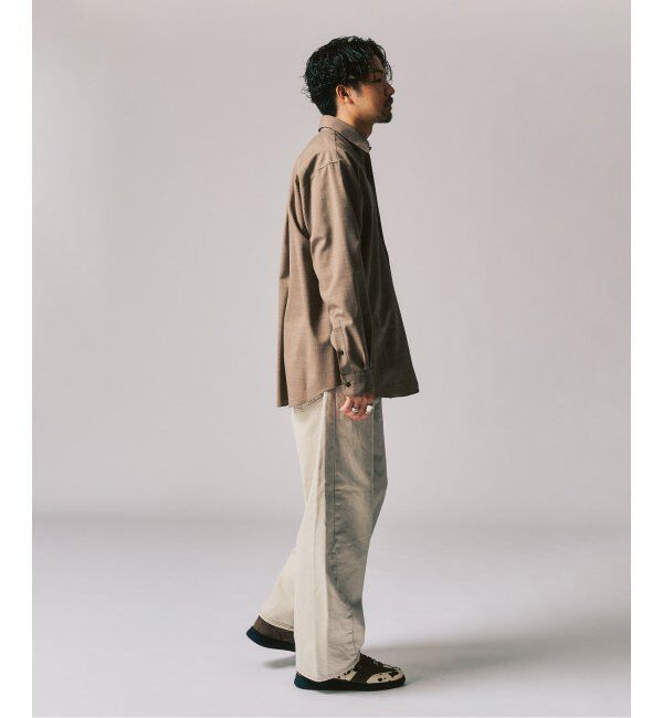 417 EDIFICE「LE JAPON Akita レギュラーウールシャツ」|シャツ・ブラウス|