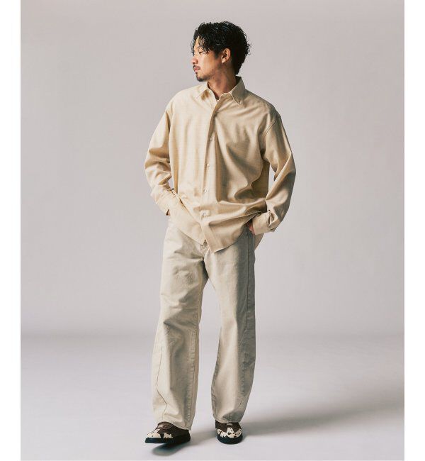 417 EDIFICE「LE JAPON Akita レギュラーウールシャツ」|シャツ・ブラウス|