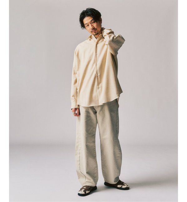 417 EDIFICE「LE JAPON Akita レギュラーウールシャツ」|シャツ・ブラウス|