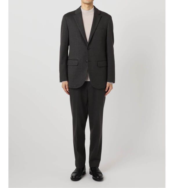 EDIFICE「コットン/ウール ジャージー 2ボタン ジャケット【セットアップ着用可】」|テーラードジャケット|