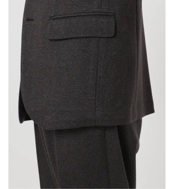 EDIFICE「コットン/ウール ジャージー 2ボタン ジャケット【セットアップ着用可】」|テーラードジャケット|