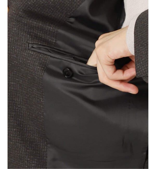 EDIFICE「コットン/ウール ジャージー 2ボタン ジャケット【セットアップ着用可】」|テーラードジャケット|