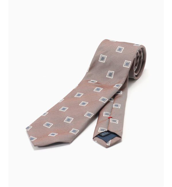 EDIFICE「FRANCO BASSI (フランコ バッシ) Small Square Pattern タイ」|ネクタイ・蝶ネクタイ|