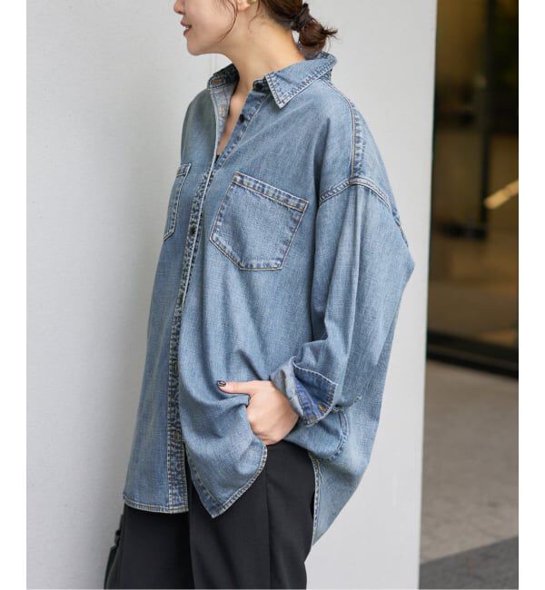 JOURNAL STANDARD「《追加2》ライトオンスデニムシャツ」|シャツ・ブラウス|