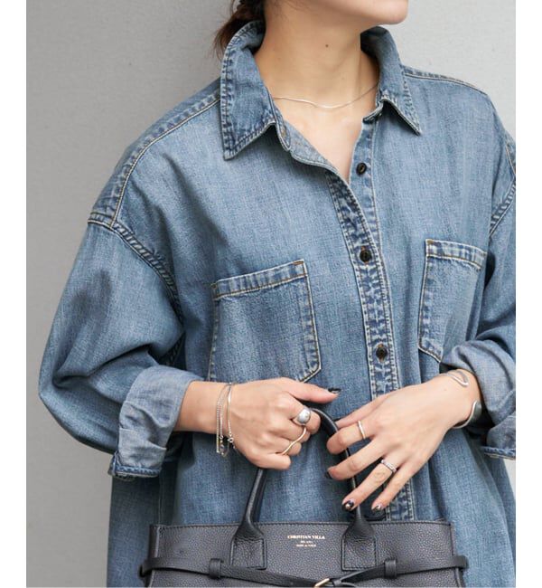 JOURNAL STANDARD「《追加2》ライトオンスデニムシャツ」|シャツ・ブラウス|