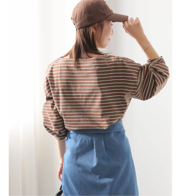 JOURNAL STANDARD relume「ONE DAYロゴボーダープルオーバー」|Tシャツ・カットソー|