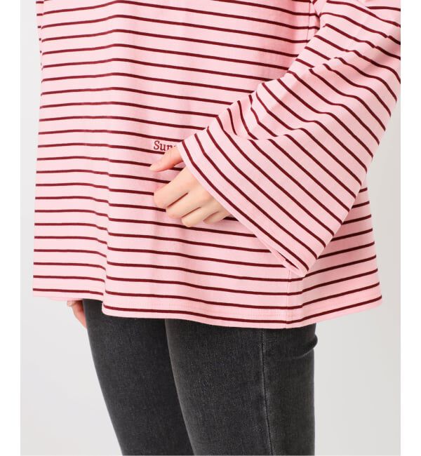 JOURNAL STANDARD relume「ONE DAYロゴボーダープルオーバー」|Tシャツ・カットソー|