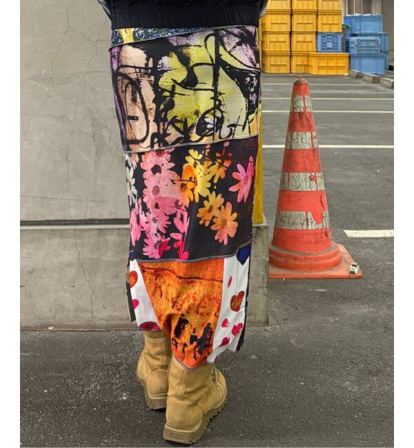 Oriens JOURNAL STANDARD「【P.A.M/パム】 PHOTO SPIRAL SKIRT - JOSHUA GORDON」|スカート|