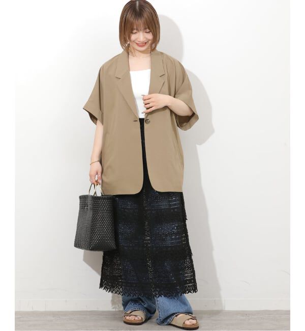 JOURNAL STANDARD relume「《予約》【MULTI FUNC+】接触冷感 / 防シワ ハイカウントフレンチジャケット」|テーラードジャケット|