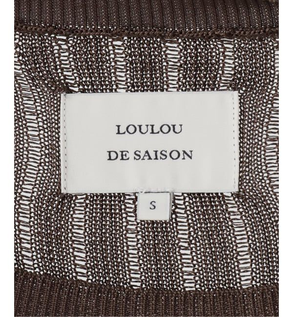 journal standard L'essage「LOULOU DE SAISON/ルル・ド・セゾン HEDORA LOOSE-FIT SWEATE ニット」|ニット・セーター|