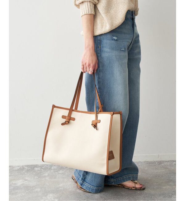 Spick and Span「GIANNI CHIARINI / ジャンニ キアリーニ MARCELLA  BS6850 COMM CNV-SE25」|トートバッグ|