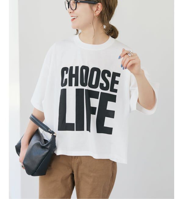 Spick and Span「《別注 / 追加予約》KATHARINE HAMNETT / キャサリンハムネット SLOGAN TEE」|Tシャツ・カットソー|