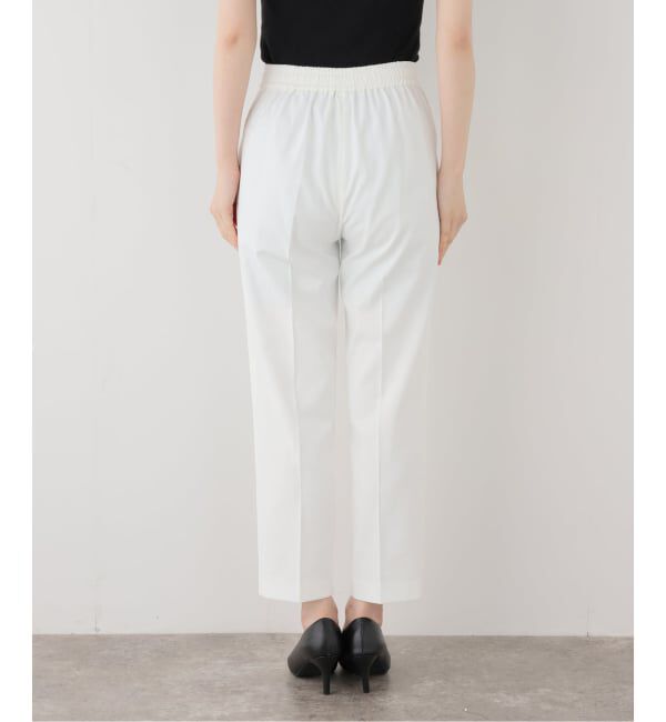  「【洗える】ドライオックステーパードパンツ」|スラックス|