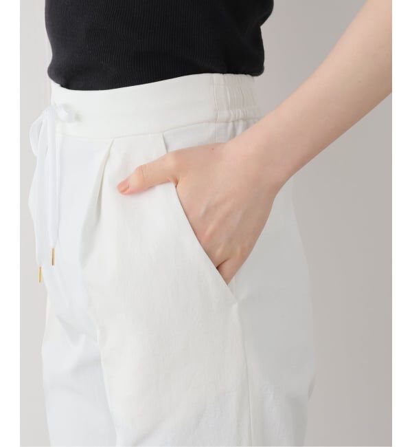  「【洗える】ドライオックステーパードパンツ」|スラックス|